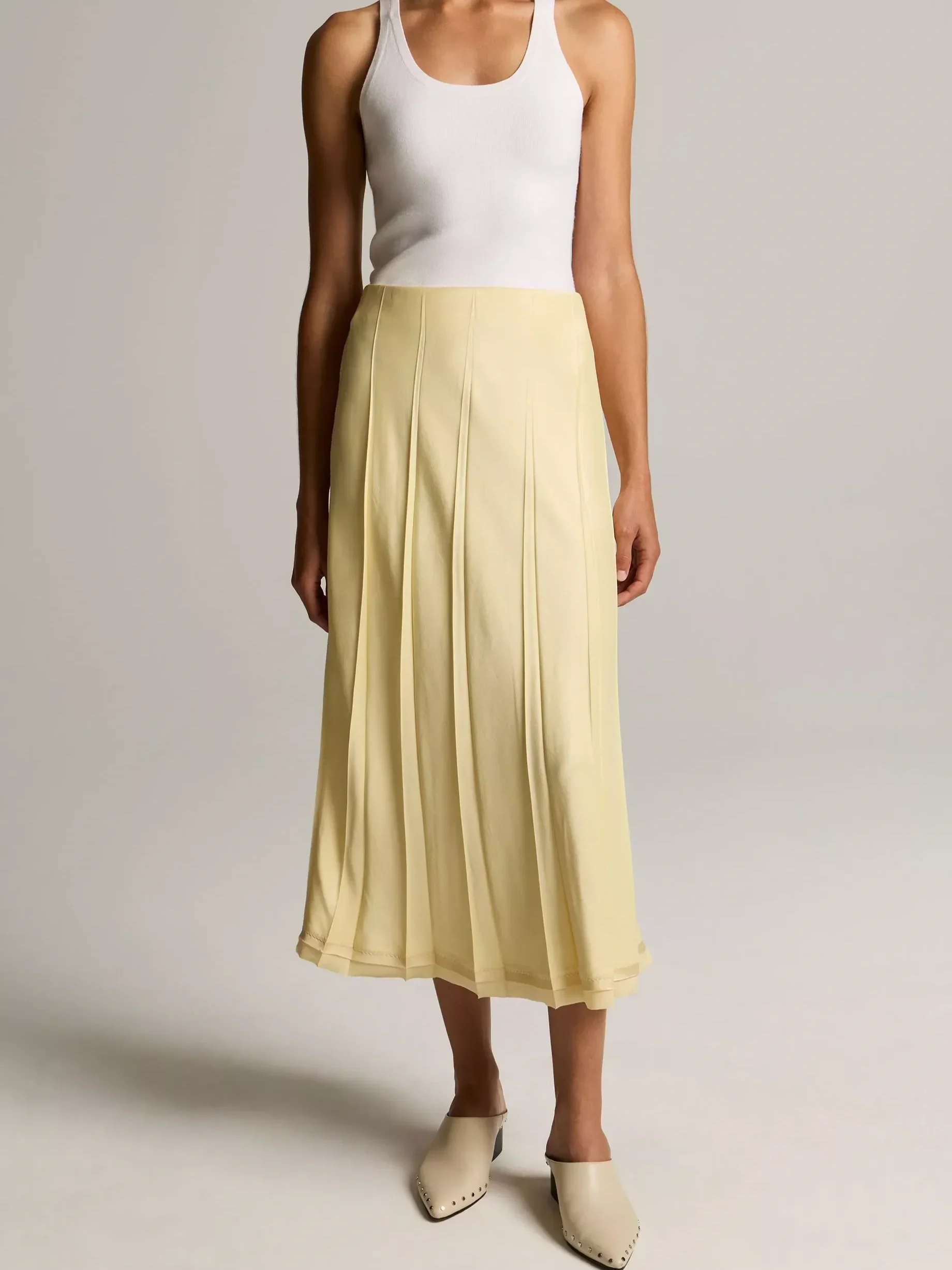 Deborah Kent's Boutique in South Tampa — Asymmerical Mule in Off